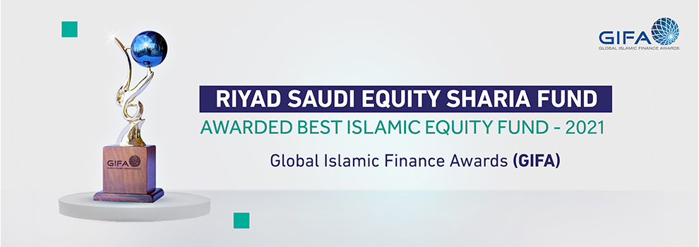 Riyad Capital  awarded the best Islamic Equity Fund for the year 2021
